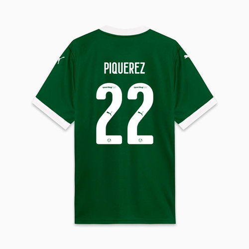Camisa Puma Palmeiras 2025/26 I - Piquerez N° 22