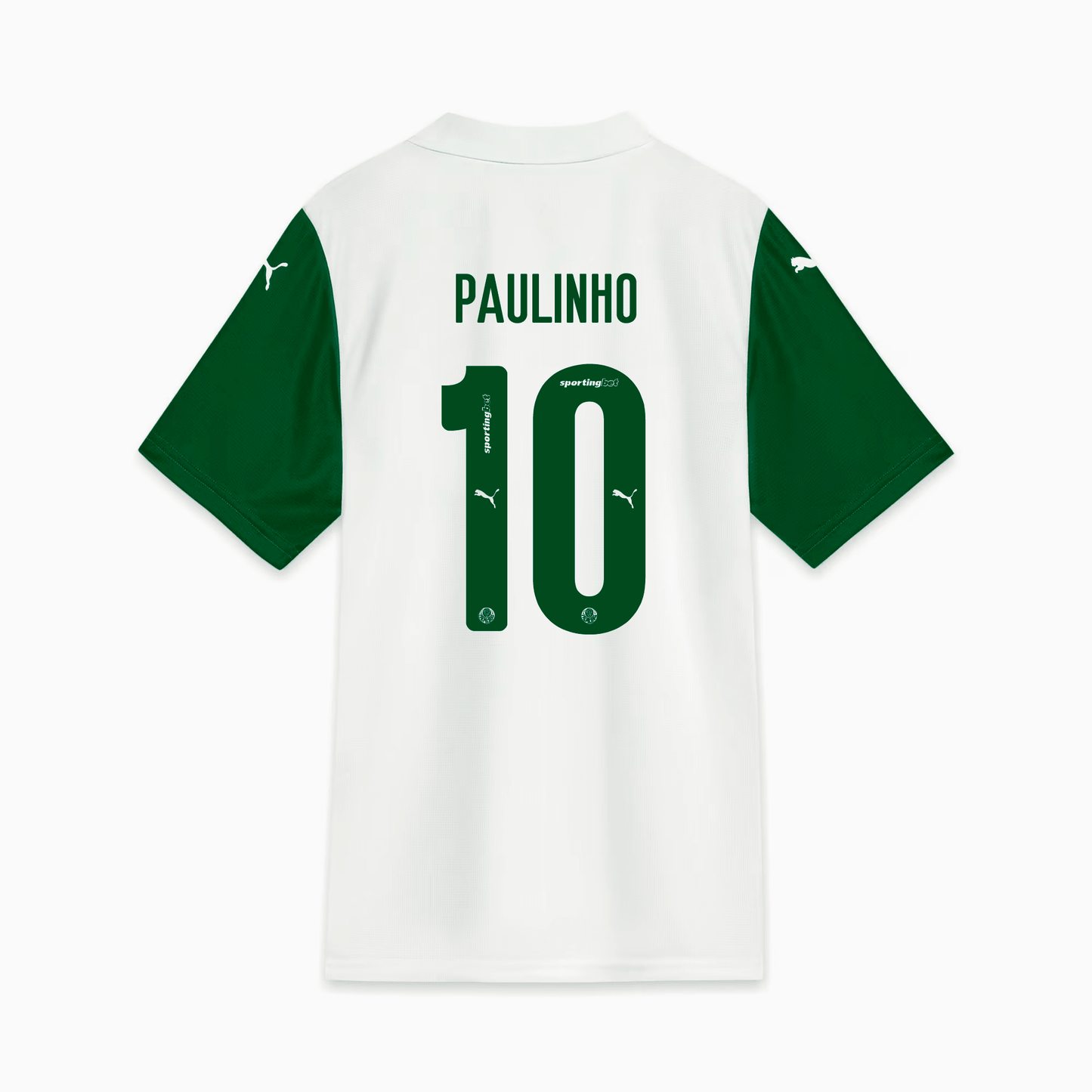 Camisa Puma Palmeiras 2025/26 II - Paulinho N° 10