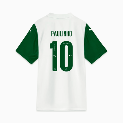 Camisa Puma Palmeiras 2025/26 II - Paulinho N° 10