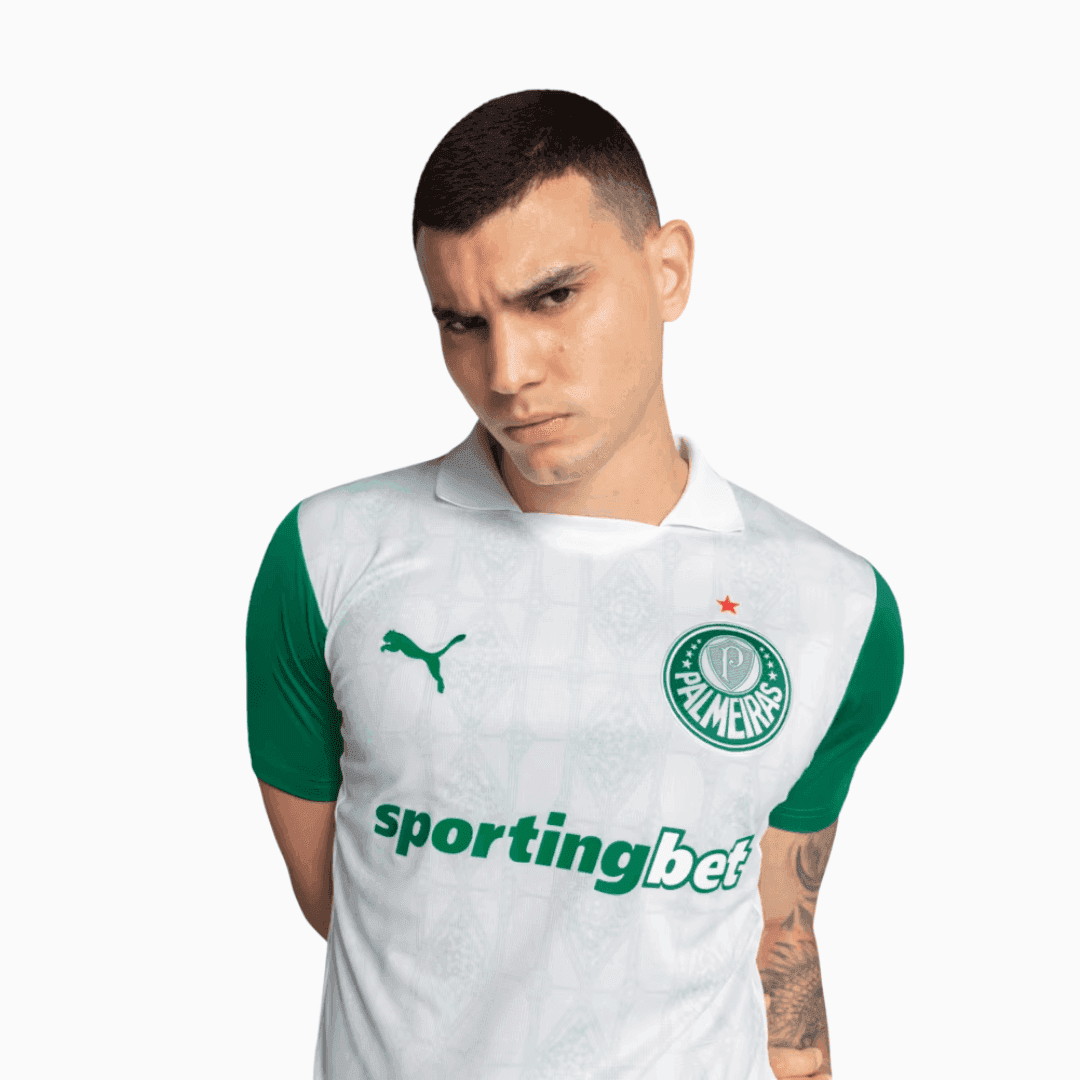 Camisa Puma Palmeiras 2025/26 II - Piquerez N° 22