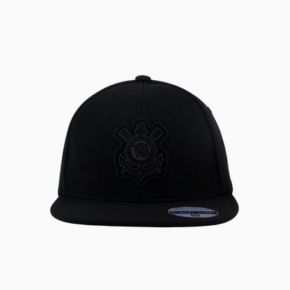 Boné Corinthians Americano - Preto Aba Reta