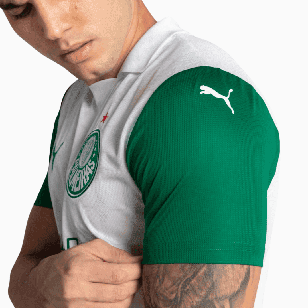 Camisa Puma Palmeiras 2025/26 II - Paulinho N° 10