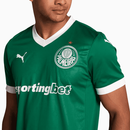 Camisa Puma Palmeiras 2025/26 I - LÓPEZ N° 42