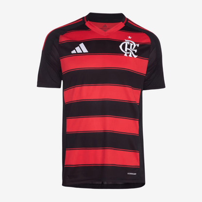 Camisa Adidas Flamengo 2025/26 I LÉO ORTIZ N° 3