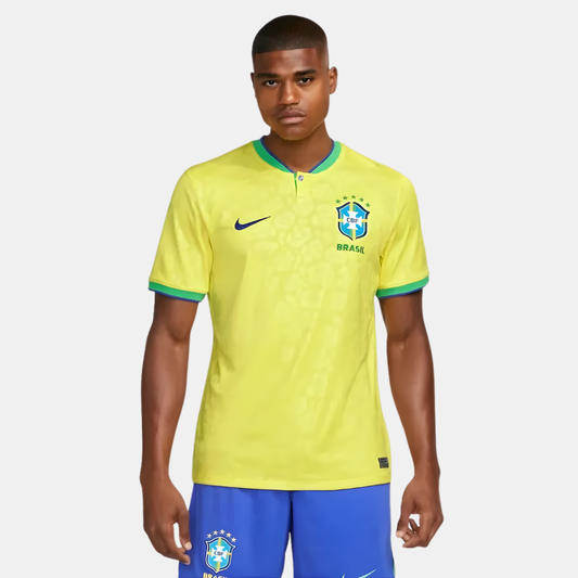 Camisa Seleção Brasileira I 2022 Torcedor Nike Masculina - Amarela