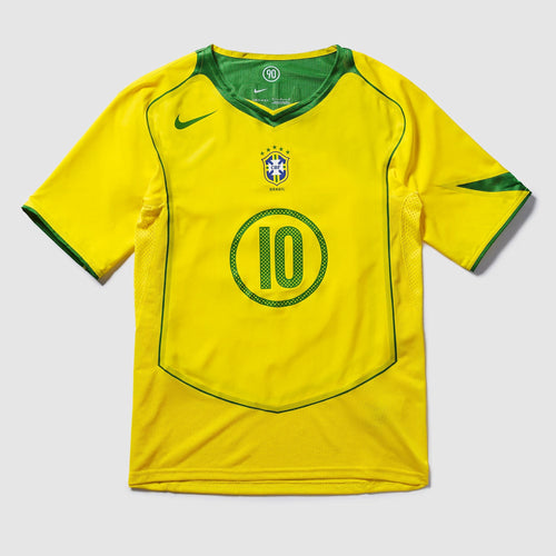 Camisa Nike Brasil Reedição Total 90 Ronaldinho Masculina